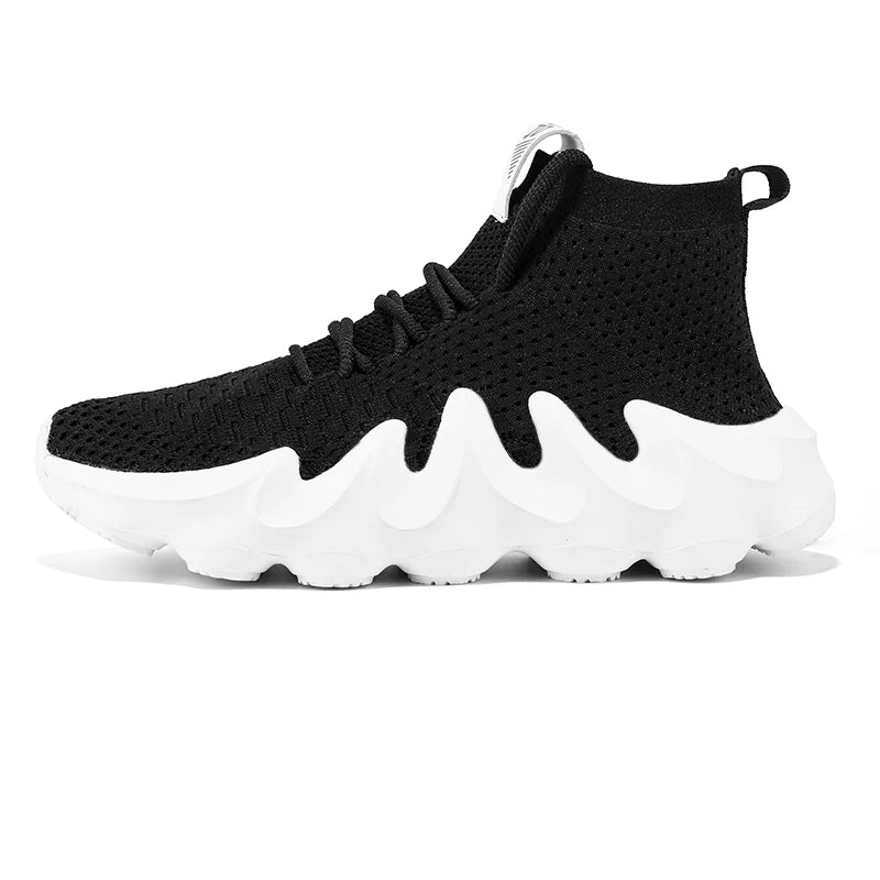 Sneakers Men Shoes Casual Lace-Up Soft Jogging Tennis Men Shoes Couple Flat Walking Training Sneakers Sport Running Shoes 2021