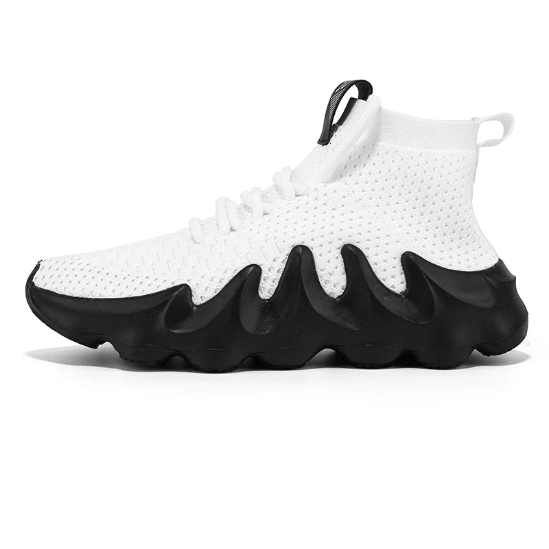 Sneakers Men Shoes Casual Lace-Up Soft Jogging Tennis Men Shoes Couple Flat Walking Training Sneakers Sport Running Shoes 2021