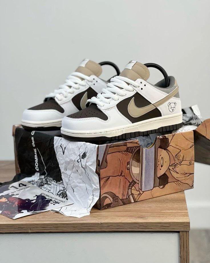 Different types of sneakers and shoes